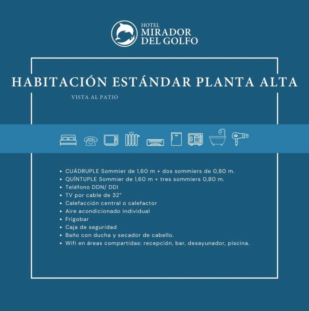 Hotel Mirador Del Golfo Las Grutas Εξωτερικό φωτογραφία